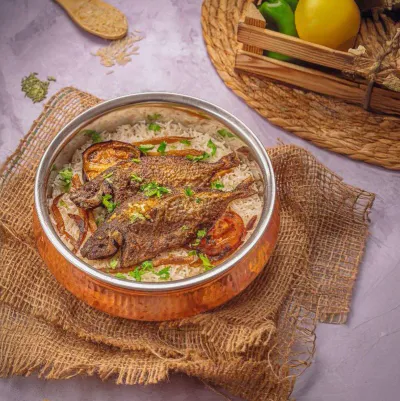 Fried Safi with White Rice